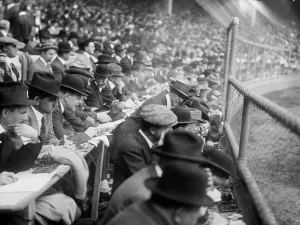 Baseball Game Prints: Before radio, baseball games were reported via telegraph operators and the action
