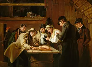 Genre Prints: THE RAFFLE (RAFFLING THE GOOSE)