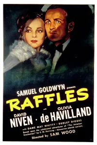 Niven Prints: RAFFLES, Olivia De Havilland, David Niven, 1939