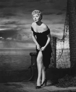 Slit Dress Prints: THE RAGING TIDE, Shelley Winters, 1951