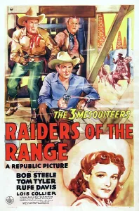 Steele Prints: RAIDERS OF THE RANGE, US poster art