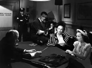 Films By Anthony Mann Prints: RAILROADED!, Charles D. Brown (behind desk)