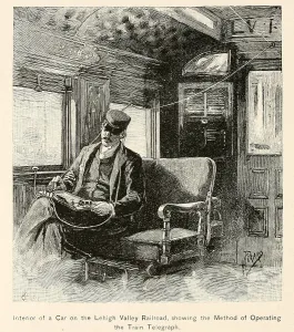 Progress Prints: Railways immediately collaborated with telegraphy to organize their rolling stock