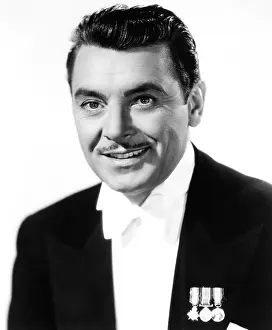 White Tie Prints: THE RAINS CAME, George Brent, 1939