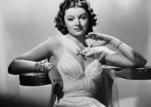 Images Dated 7th June 2019: THE RAINS CAME, Myrna Loy, 1939