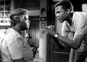 Claudia Prints: A RAISIN IN THE SUN, Claudia McNeil, Sidney Poitier, 1961