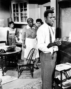 Claudia Prints: A RAISIN IN THE SUN, Ruby Dee, Claudia McNeil, Diana Sands, Sidney Poitier, 1961