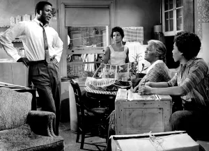 Apartment Prints: A RAISIN IN THE SUN, Sidney Poitier, Ruby Dee, Claudia McNeil, Diana Sands, 1961