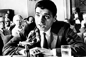 Ralph Prints: Ralph Nader testifying at a Senate Labor hearing