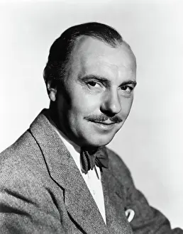 Moustache Prints: Ralph Richardson, ca. 1950s