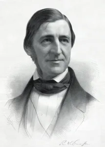 Emerson Prints: Ralph Waldo Emerson (1803-82) from an original drawing by Sam W. Rowse, ca. 1845