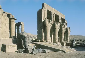 Al Uqsor Prints: Ramesseum. EGYPT. QUENA. Luxor