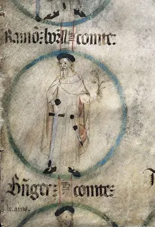 County Prints: Ramon Borell I (972-1017). 'Genealogy of the Kings of Aragon'