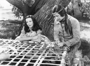 Ameche Prints: RAMONA, from left: Loretta Young