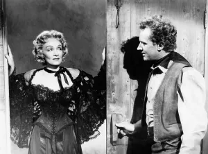 Courting Prints: RANCHO NOTORIOUS, Marlene Dietrich, Arthur Kennedy, 1952