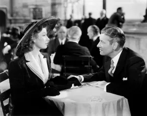Picture Hat Prints: RANDOM HARVEST, from left, Greer Garson, Ronald Colman, 1942