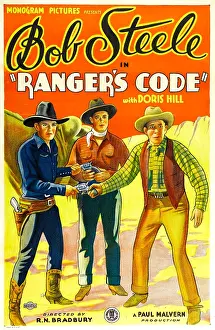 Images Dated 9th October 2009: RANGER'S CODE, left: Bob Steele, 1933