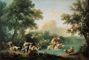 Rococo Prints: The Rape of Europa, by Francesco Zuccarelli