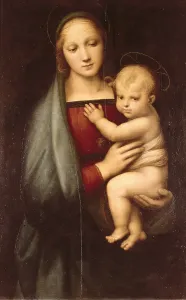 Sanzio Prints: Raphael (1483-1520). Madonna of the Grand Duke