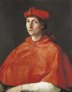 1512 Prints: Raphael (1483-1520). Portrait of a Cardinal