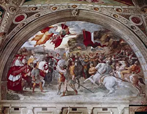 Citta Del Vaticano Prints: Raphael (1483-1520). Stanza di Eliodoro