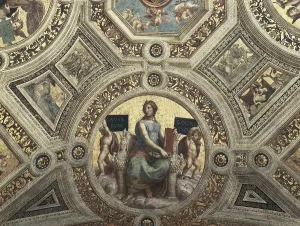 Citta Del Vaticano Prints: Raphael (1483-1520). Stanza of the Signatura