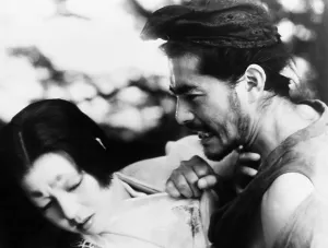Strb Proj Prints: RASHOMON, from left, Machiko Kyo, Toshiro Mifune, 1950