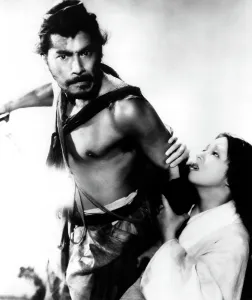 Samurai Prints: RASHOMON, Toshiro Mifune, Machiko Kyo, 1950