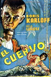 Horror Movies Prints: THE RAVEN, (aka EL CUERVO), top left: Boris Karloff