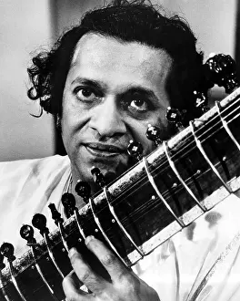 Composer Prints: Ravi Shankar, musician, composer