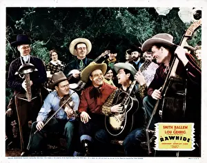 1938 Movies Prints: RAWHIDE, Smith Ballew, Lou Gehrig