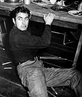 Bleeding Prints: RAWHIDE, Tyrone Power, 1951, TM & Copyright 20th Century Fox Film Corp