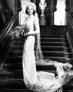 Oleg Cassini Prints: THE RAZOR'S EDGE, Gene Tierney (wearing a costume by husband Oleg Cassini)