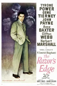 Clifton Prints: THE RAZOR'S EDGE, US poster