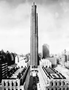 Office Building Prints: The RCA building in Rockefeller Center