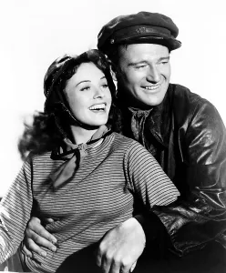 Films By Cecil B Demille Prints: REAP THE WILD WIND, from left, Paulette Goddard, John Wayne, 1942