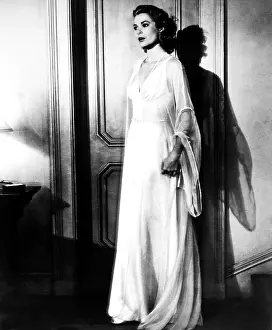 Edith Head Prints: REAR WINDOW, Grace Kelly, in a negligee by Edith Head, 1954