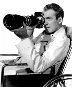 Wheelchair Prints: REAR WINDOW, James Stewart, 1954