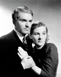 REBECCA, Laurence Olivier, Joan Fontaine, 1940