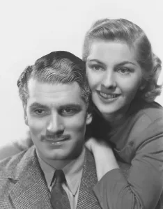 Images Dated 23rd September 2015: REBECCA, from left: Laurence Olivier, Joan Fontaine, 1940