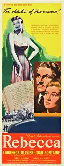 Fontaine Prints: REBECCA, from left: Laurence Olivier, Joan Fontaine, 1940