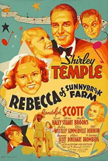 Bill Prints: REBECCA OF SUNNYBROOK FARM, top from left: Shirley Temple