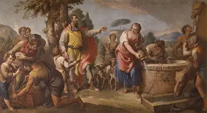 Character Prints: Rebecca at the Well, by Gaetano Zompini