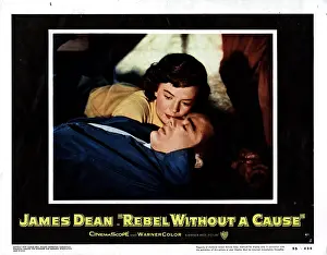 Natalie Prints: REBEL WITHOUT A CAUSE, from top, Natalie Wood, James Dean, 1955