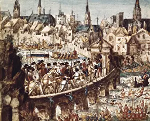 Triumph Prints: Reconstruction of village and Brazilian dance for Henry II