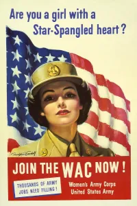 Recruiting Poster Prints: Recruiting Poster for the U.S. Women's Army Corps