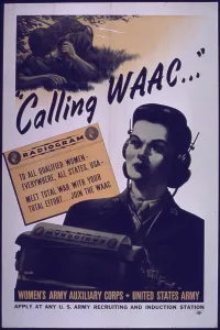 Recruiting Poster Prints: Recruiting Poster for the Women's Army Auxiliary Corps