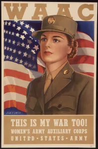Recruiting Poster Prints: Recruiting Poster for the Women's Army Auxiliary Corps