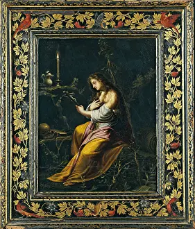 Leaf Prints: Rectangular Wooden Cassetta Frame