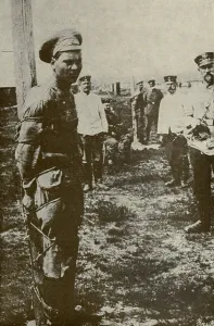 Execution Prints: Red Army soldier to be executed by the Whites during the Russian Civil War